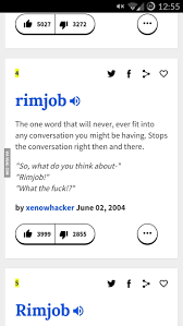 So I looked up 'Rimjob' because English isn't my first language - 9GAG