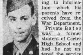 East Tennessee Veterans Memorial Association — Bates, Fred B.