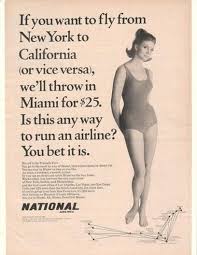 National Airlines 1963 National Airlines Vintage Airline Ads National