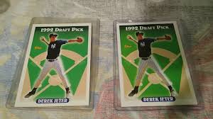 Besides the regular version, there's. Derek Jeter Error 1993 Topps Rookie Card Youtube