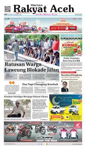 Driver alfarruq mr gaplek emosi sama ulah tukang parkir. 19 Juni 2017 By E Rakyat Aceh Issuu