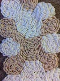 Free crochet merri's shrug pattern: Crochet Flower Carpet Free Pattern Crochet Rug Patterns Crochet Flower Rug Pattern Crochet Flower Rug