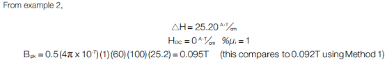 Magnetics Core Loss Calculation