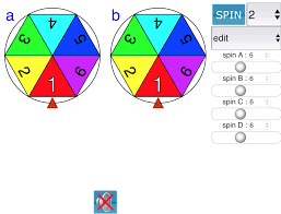 Pin By Miss Penny Maths On Sample Spaces Algebraic Expressions Classroom Games Number Spinner
