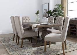A rich, warm cherry finish is coupled with soft linen fabric and armrests for a casual yet elegant look. The Parsons Chair Defined Living Spaces