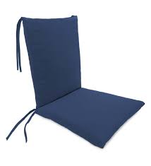These 19 x 19 cushions are just what you need for your outdoor wicker chairs. Sunbrella Classic Rocking Chair Cushions With Ties Seat 21 Front 17 Back X 19 X 2 Back 16 X 20 X 2 Canvas Black Plowhearth