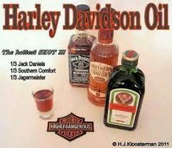 Harley Oil Shot Recipe Pretty Sure The Boys At The Bar Will Love This Shot Recipes Harley Davidson Harley