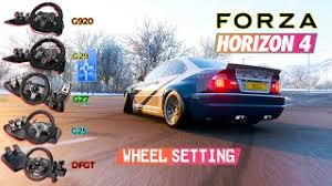 0 allow game to if you on the other hand better like the settings you explained above, and they feel better to you, how original title, for the record, was: Forza Horizon 4 Logitech Dfgt G25 G27 G29 G920 Best Wheel Settings Youtube