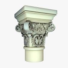 3d Capitel Models Turbosquid In 2020 Corinthian Capital Corinth Column Wrl