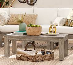 Weathered coffee, console, sofa & end tables : Indio Fsc Eucalyptus Coffee Table Pottery Barn