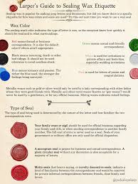 Larper S Guide To Sealing Wax Etiquette Wax Seals Lettering Etiquette