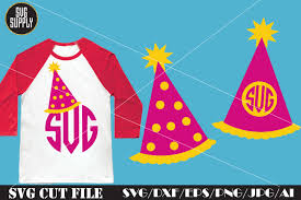 Download Party Hat Svg Birthday Hat Cut File By Svgsupply Thehungryjpeg Com