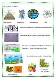 Suitable for classroom use and distance learning. Pollution Worksheet Free Esl Printable Worksheets Made By Teachers Pollution Lesson Plan Pollution Activities Worksheets Pollution Lesson