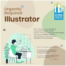 Lowongan kerja jakarta, bekasi, karawang, dan sekitarnya. Lowongan Kerja Ilustrator Pt Citra Gemilang Propertindo Info Loker Solo