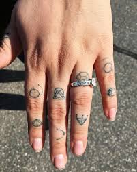 Symbolic Birth Year Tattoo Designs Hand Tattoo Finger Tattoo Birth Symbols Dainty Tattoos Feminine Tattoo Line Tattoo Small Tattoos Studio Hollo Hand Tattoos Dainty Tattoos Finger Tattoos