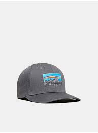 Patagonia Gray 73 Logo Roger That Hat For Men Hats Hat For Man Mens Gifts