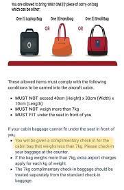 Sepertinya sedang kecoh di airport apabila ramai pengguna airasia airlines tidak dibenarkan membawa bag beroda masuk ke kabin kapal terbang seperti sebelum ini apabila mereka telah memperkenalkan policy terbaru berkaitan bagasi kabin. Tiada Lagi Beg Beroda Hanya Satu Beg Saja Dalam Kabin Airasia Untuk Setiap Penerbangan Remaja