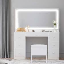 Makeup Vanity Dressing Desk Set With