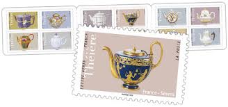 Retrouvez l'ensemble des timbres autoadhésifs de france depuis sa création en 1990 avec le 2.30 francs marianne du briat (marianne du bicentenaire), . Timbre Carnet Theieres 12 Timbres Autocollants 2018 Philatimbre Fr