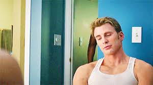 Captain according to the synopsis above, captain america will take place in the somewhat distant past. Animated Gif About Marvel In Chris Evans Captain America By Ester