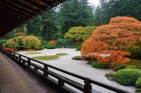Fall Colors In The Garden Portland Japanese Garden Japanese Garden Garden Spaces