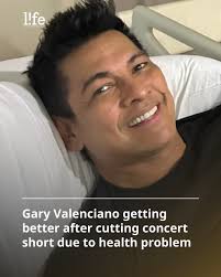 Gary Valenciano is feeling better after a health issue prompted him to end  his concert earlier than expected on Dec. 20. READ:  https://tinyurl.com/y6t9ut56