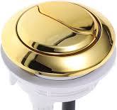 Amazon.com: WOONEKY Top Flush Toilet Button Gold Toilet ...