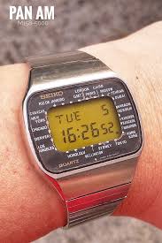 Seiko M158 5000 Pan Am Mens Watches Affordable Seiko Casio Vintage Watch