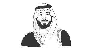 رسم محمد بن سلمان ولي عهد السعودية optical illusion tattoo painting wallpaper male sketch
