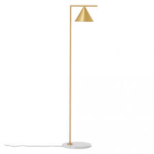 Epingle Par Bananaboloo Sur For My Living Room Lampadaire Laiton Lampadaire Trepied