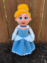 Cinderella Amigurumi Crochet Pattern, Princess (english PDF Pattern Only,  This is Not the Finished Doll)