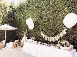 Inside The Ultimate Boho Baby Shower Outdoor Baby Shower Picnic Baby Showers Boho Baby Shower