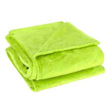 Jcpenney.com has been visited by 100k+ users in the past month Soft Warm Fleece Blanket Throw Rug Plain Plush Flannel Blankets Lime Green Twin Walmart Canada