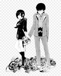 Tokyo ghoul (東京喰種(トーキョーグール), tōkyō gūru) is a japanese manga series written and illustrated by sui ishida. Tokyo Ghoul Ken Kaneki X Touka Kirishima Manga Clipart 859378 Pikpng