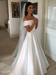 Shop now & save more. Vintage Brautkleider 2021 Aus Der Schulter Kurzarm A Linie Satin Traditionelle Brautkleider Mit Sweep Zug Traditionelle Brautkleider Brautkleid Vintage Brautkleid