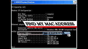 Your mac address will be displayed. How Do I Find Your Pc S Mac Address Windows 7 8 8 1 10 In Easy Way Learn Networking Youtube