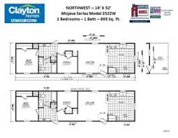 In architecture and building engineering, a floor plan, or floorplan, is a. Single Wide Single Section Mobile Home Floor Plans Clayton Factory Direct