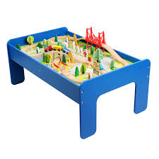 Sold by ami ventures inc. China Best Selling 88pcs Wooden Train Tracks Toy Set Table Toy Children Educational Toys Sellers Union