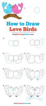 Elsa from frozen is one of the most popular characters. How To Draw Love Birds Really Easy Drawing Tutorial