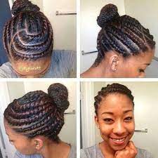 Protective Hair Styles Braids Pinterest Flat Twist Hairstyles Hair Styles Natural Hair Twists