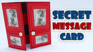 Top 10 most watched cardmaking tutorials 2019. How To Make Valentine S Day Cards At Home Secret Message Card Making Secret Door Card Tutorial Youtube