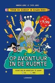 Teken En Schrijf Je Eigen Boek Op Avontuur In De Ruimte Uitgeverij Lannoo Boeken Avontuur Teken