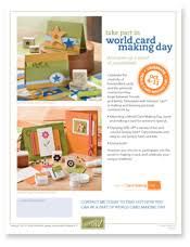 Card making kits and gift wrapping kits at crafty arts. Happy World Card Making Day Hand Stamped Cards With Josee Smuck Stampin Up Canada Demonstrator