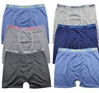 Lot 6 Mens Cotton Boxer Shorts Underwear Trunk Bulge Stretch Briefs Size  S-2XL | eBay