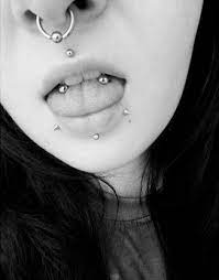 Snake Bites Cyber Bites Septum Body Piercing Jewelry Lip Piercing Bridal Earrings