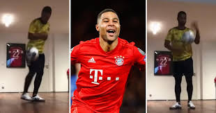 19th august 2020, 11:48 pm. Serge Gnabry Proves He S Still A Gunner As He Wears Arsenal Shirt During Bayern Training Session