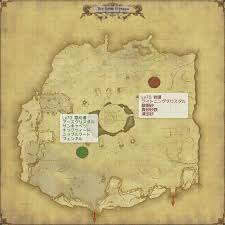 採掘師 園芸師の通常採集マップ 夢でもff14