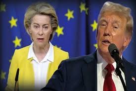 دیدار ترامپ و رییس کمیسیون اروپا