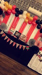 Red Black And Gold Baby Shower Ideas Have A Friend Who Is Having A Boy But Still Wants A Girlie Baby Shower This Is The Perfect Color Scheme Red Baby Shower Football Baby Shower 2nd Baby Showers