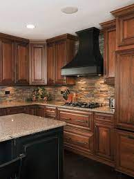 Kitchen backsplash is not only a protective element that protects your walls from liquid splashes such as oil and water. 29 Cool Stone And Rock Kitchen Backsplashes That Wow Digsdigs